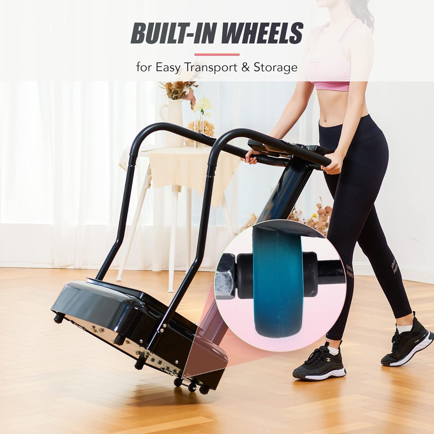 image2000W Whole Body Vibration Platform Exercise Machine with MP3 Player 180 Speed Levels Platform