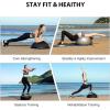 imageZELUS 25in Balance Ball  660lb Inflatable Half Exercise Ball Wobble Board Balance Trainer w Nonslip Base  Half Yoga Ball Strength Training Equipment w 2 Bands Pump Extra Ball IncludedBlack