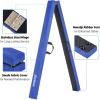 imageZELUS 8 Folding Gymnastics Balance Beam Floor Balance Beam wCarry Handles AntiSlip Base for Kids Beginners ampamp Professional GymnastsBlue
