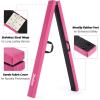 imageZELUS 8 Folding Gymnastics Balance Beam Floor Balance Beam wCarry Handles AntiSlip Base for Kids Beginners ampamp Professional GymnastsPink