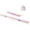 imageZELUS 8 Folding Gymnastics Balance Beam Floor Balance Beam wCarry Handles AntiSlip Base for Kids Beginners ampamp Professional GymnastsPinkPurple