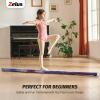 imageZELUS 8 Folding Gymnastics Balance Beam Floor Balance Beam wCarry Handles AntiSlip Base for Kids Beginners ampamp Professional GymnastsStar