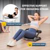 imageZELUS Ab Machine with Resistance Bands for Home Gym 2 in 1 Ab Workout Equipment with Rebound Assist 4 Intensities Core Strength Trainer Whole Body Exercise Fitness Equipment for Home WorkoutsGray