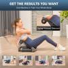 imageZELUS Ab Machine with Resistance Bands for Home Gym 2 in 1 Ab Workout Equipment with Rebound Assist 4 Intensities Core Strength Trainer Whole Body Exercise Fitness Equipment for Home WorkoutsGray