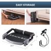 imageZELUS Ab Machine with Resistance Bands for Home Gym 2 in 1 Ab Workout Equipment with Rebound Assist 4 Intensities Core Strength Trainer Whole Body Exercise Fitness Equipment for Home WorkoutsGray