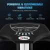 imageZELUS Whole Body Vibration Plate 500W Vibration Plate Exercise Machine with 99 Levels 3 Preset Modes ampamp 2 Resistance Bands Training Fitness Vibration Platform Machine for Home Gym with 330lb Capacity
