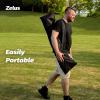 image77 Baseball Net with Tee Kit Portable Baseball Net for Hitting and Pitching Softball Net with Tee Carry Bag ampamp Weighted BaseballRed 1