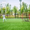 image77 Baseball Net with Tee Kit Portable Baseball Net for Hitting and Pitching Softball Net with Tee Carry Bag ampamp Weighted BaseballRed 1