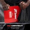 imageZELUS 2 Weighted Vest Plates 5758751375 lb Curved Weight Vest Plates for Workout Steel Tactical Weight Plates for Vest with Clear Markings Ergonomic Training Plates for Running Training CrossFitRed875LB