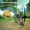 imageZELUS 7 x 7ft Football Trainer Throwing Net  Training Target Practice with 5 Targets  Great for Quarterback  Includes Carry BagBlack