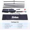 imageZELUS 7x7ft Baseball Net Baseball Softball Practice Net with Tee Baseballs and Carry Bag for Batting Hitting and PitchingNet and teeBlack