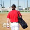 imageZELUS 7x7ft Baseball Net Baseball Softball Practice Net with Tee Baseballs and Carry Bag for Batting Hitting and PitchingNet and teeRed