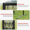 imageZELUS 9Hole Pitching Net HeavyDuty Baseball Net with Authentic Strike Zone ampamp Detachable Stand Height Adjustable Baseball Training Net for Batting Pitching Hitting Softball Aid Equipment 353lb