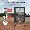imageZELUS 9Hole Pitching Net Plus Baseball Net with Authentic Strike Zone for Outdoor ampamp Indoor Use Height Adjustable Baseball Training Net for Batting Pitching Hitting Softball Aid Equipment