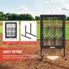imageZELUS 9Hole Pitching Net Plus Baseball Net with Authentic Strike Zone for Outdoor ampamp Indoor Use Height Adjustable Baseball Training Net for Batting Pitching Hitting Softball Aid Equipment