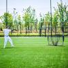 imageZELUS Baseball Net 7 ft x7 ft Softball Hitting ampamp Pitching with Carry Bag Ground Stakes Portable Backstop ampamp Bow Frame Training Equipment for All AgesBlack1