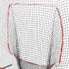 imageZELUS Baseball Net 7 ft x7 ft Softball Hitting ampamp Pitching with Carry Bag Ground Stakes Portable Backstop ampamp Bow Frame Training Equipment for All AgesRED