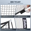 imageZELUS Baseball ampamp Softball Practice Hitting and Pitching Net with Batting Tee Portable Backstop Net with Carry Bag Training Equipment for All AgesBlack
