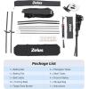 imageZELUS Baseball net and tee 5x5ft 7x7ft Baseball Net for Hitting and Pitching Portable Indoor Outdoor Batting Practice Net with Carry Bag Ball Caddy ampamp Baseballs7x7 Combo Black