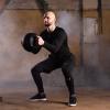 imageZELUS Medicine Ball with Dual Grip 1020 lbs Exercise Ball Weight Ball with Handles Textured Grip Exercise Ball Strength Training Core Workouts100 Pounds
