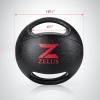 imageZELUS Medicine Ball with Dual Grip 1020 lbs Exercise Ball Weight Ball with Handles Textured Grip Exercise Ball Strength Training Core Workouts200 Pounds