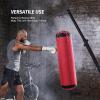 imageZELUS Punching Bag Hanger 304 Stainless Steel Heavy Bag Hanger with 150 lb Weight Capacity 4 Snap Hooks Heavy Duty Punching Bag Swivel Chain for Boxing MMA Heavy Bag Workouts