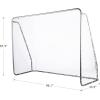 imageZELUS Soccer Goal 8 x 56 ft 2 in 1 Powder Coated Soccer Goal Frame with All Weather Net ampamp Detachable Target Goal Net for improving Skills