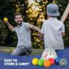 imageZELUS Weighted Baseball Set with Seams for Hitting Pitching 35 8 12 16 21 35 oz Plyometric Baseballs with Carry Bag
