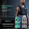 imageZELUS Weighted Vest 20lb30lb60lb Vest Adjustable Weights for Exercise Weight Vest for Men Workout Vest for Home Workouts Cardio Strength Training Weight Loss30lbIron Sandbags