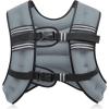 imageZELUS Weighted Vest 6lb8lb12lb16lb20lb25lb30lb Weight Vest with Reflective Stripe for Workout Strength Training Running Fitness Muscle Building Weight Loss WeightliftingGrey