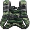 imageZELUS Weighted Vest 6lb8lb12lb16lb20lb25lb30lb Weight Vest with Reflective Stripe for Workout Strength Training Running Fitness Muscle Building Weight Loss WeightliftingForest Green Camo