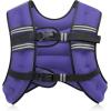imageZELUS Weighted Vest 6lb8lb12lb16lb20lb25lb30lb Weight Vest with Reflective Stripe for Workout Strength Training Running Fitness Muscle Building Weight Loss WeightliftingViolet