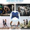 imageZELUS Weighted Vest 6lb8lb12lb16lb20lb25lb30lb Weight Vest with Reflective Stripe for Workout Strength Training Running Fitness Muscle Building Weight Loss WeightliftingBlue