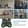 imageZELUS Weighted Vest 6lb8lb12lb16lb20lb25lb30lb Weight Vest with Reflective Stripe for Workout Strength Training Running Fitness Muscle Building Weight Loss WeightliftingGreen Camo