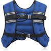 imageZELUS Weighted Vest 6lb8lb12lb16lb20lb25lb30lb Weight Vest with Reflective Stripe for Workout Strength Training Running Fitness Muscle Building Weight Loss WeightliftingBlue