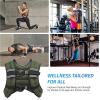 imageZELUS Weighted Vest 6lb8lb12lb16lb20lb25lb30lb Weight Vest with Reflective Stripe for Workout Strength Training Running Fitness Muscle Building Weight Loss WeightliftingGreen