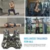 imageZELUS Weighted Vest 6lb8lb12lb16lb20lb25lb30lb Weight Vest with Reflective Stripe for Workout Strength Training Running Fitness Muscle Building Weight Loss WeightliftingDesert Camo