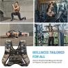 imageZELUS Weighted Vest 6lb8lb12lb16lb20lb25lb30lb Weight Vest with Reflective Stripe for Workout Strength Training Running Fitness Muscle Building Weight Loss WeightliftingBrushstroke Sand Camo