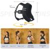 imageZELUS Weighted Vest Silicone Soft Iron Weight Vest for Men and Women Body Weight Vest with Reflective Stripe ampamp Armband Pouch for Home Gym Strength Training Weight Loss WorkoutBlack