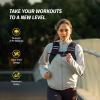 imageZELUS Weighted Vest Silicone Soft Iron Weight Vest for Men and Women Body Weight Vest with Reflective Stripe ampamp Armband Pouch for Home Gym Strength Training Weight Loss WorkoutBlack