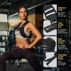 imageZELUS Weighted Vest Silicone Soft Iron Weight Vest for Men and Women Body Weight Vest with Reflective Stripe ampamp Armband Pouch for Home Gym Strength Training Weight Loss WorkoutBlack