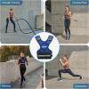 imageZELUS Weighted Vest for Men and Women  410lb1120lb2032lb Vest with 6 Ironsand Weights for Home Workouts  Adjustable Body Weight Vest Exercise Set for Cardio and Strength TrainingBlue