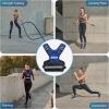 imageZELUS Weighted Vest for Men and Women  410lb1120lb2032lb Vest with 6 Ironsand Weights for Home Workouts  Adjustable Body Weight Vest Exercise Set for Cardio and Strength TrainingBlue