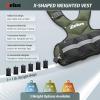 imageZELUS Weighted Vest for Men and Women  410lb1120lb2032lb Vest with 6 Ironsand Weights for Home Workouts  Adjustable Body Weight Vest Exercise Set for Cardio and Strength TrainingGreen