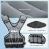 imageZELUS Weighted Vest for Men and Women  410lb1120lb2032lb Vest with 6 Ironsand Weights for Home Workouts  Adjustable Body Weight Vest Exercise Set for Cardio and Strength TrainingGray