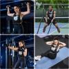 imageZELUS Weighted Vest for Women Men 410lb1120lb2032lb Adjustable Weight Vest with 6 Iron Sand Bags UShaped Rucking Vest with Adjustable Buckle Straps Workout Vest for Strength Training Black410LB