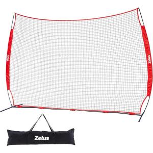 image12x9ft  16x10ft Barricade Backstop Net Ball Sports Barrier Practice Net for Baseball Softball Lacrosse Soccer Basketball and More12x9 ft  Red