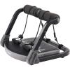 imageZELUS Ab Machine with Resistance Bands for Home Gym 2 in 1 Ab Workout Equipment with Rebound Assist 4 Intensities Core Strength Trainer Whole Body Exercise Fitness Equipment for Home WorkoutsGray