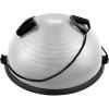 imageZELUS Balance Ball Trainer with Resistance Bands and Foot Pump Inflatable Yoga Ball for Home Gym Workouts 23 Inch Exercise Half Ball for Balance Training Core Strength Fitness More 330lb CapGrey