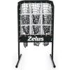 imageZELUS Baseball Net with Target Pockets Pitching Net with Strike Zone Portable Pitcher Trainer Net Height Adjustable Softball Baseball Training Equipment for Hitting and Pitching9 Hole